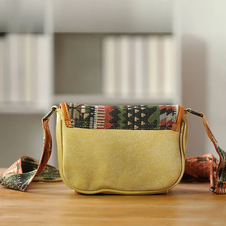 Canvas Over The Shoulder Bag Canvas Messenger Bag