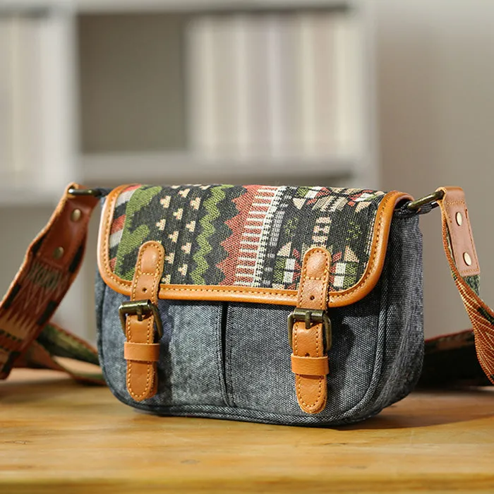 Canvas Over The Shoulder Bag Canvas Messenger Bag