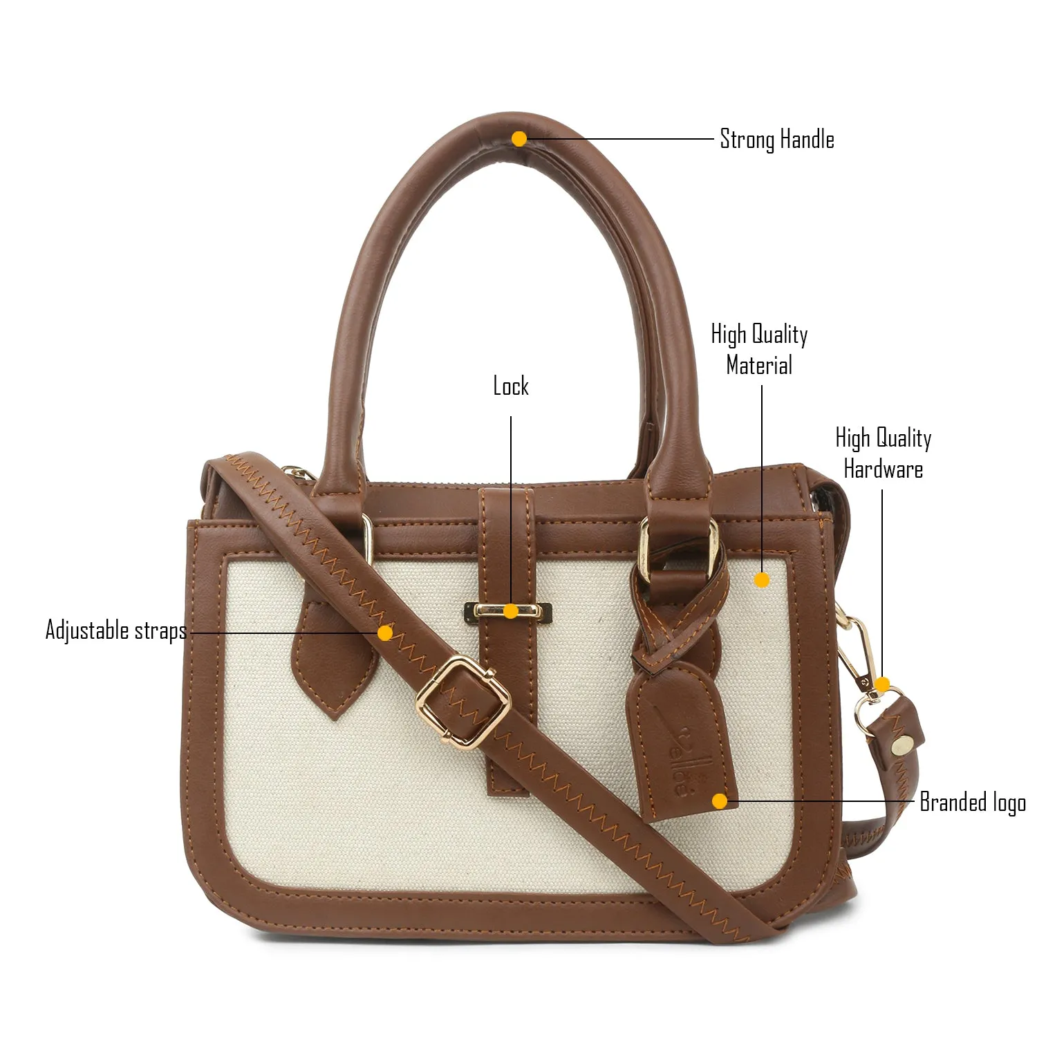 Canvas Satchel HandBag