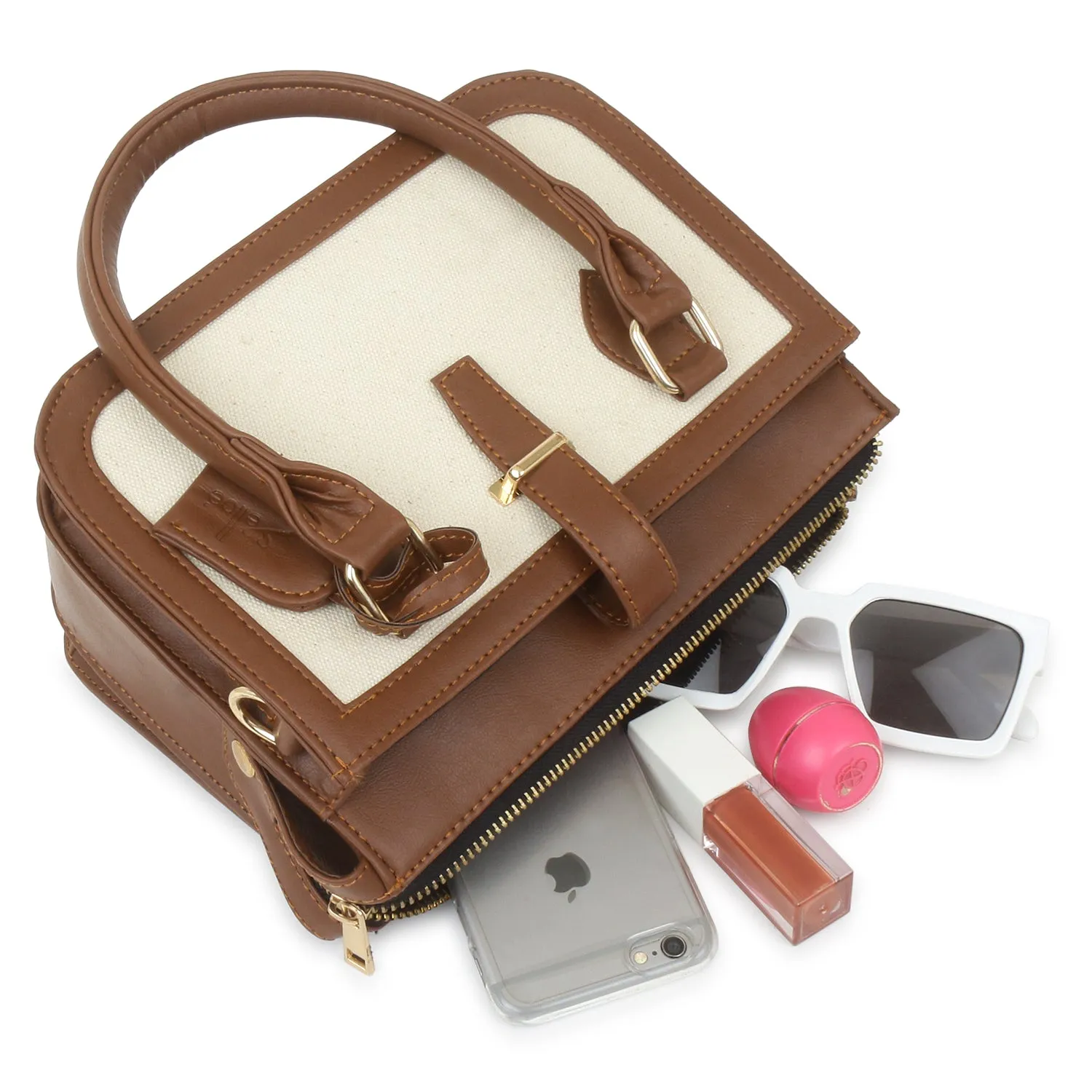 Canvas Satchel HandBag