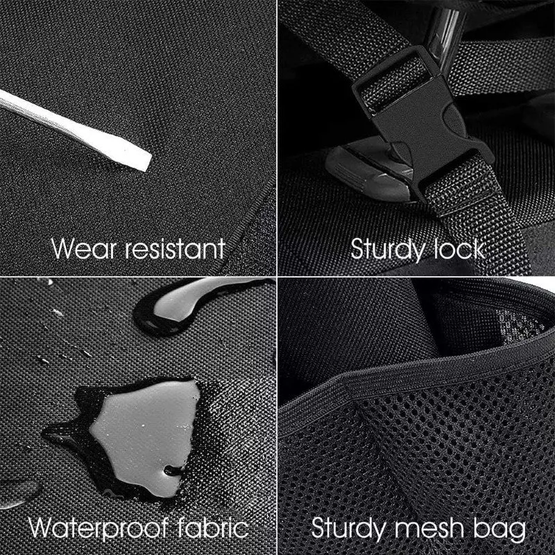 Car Rear Seat Back Storage Bag Multi Use Car Trunk