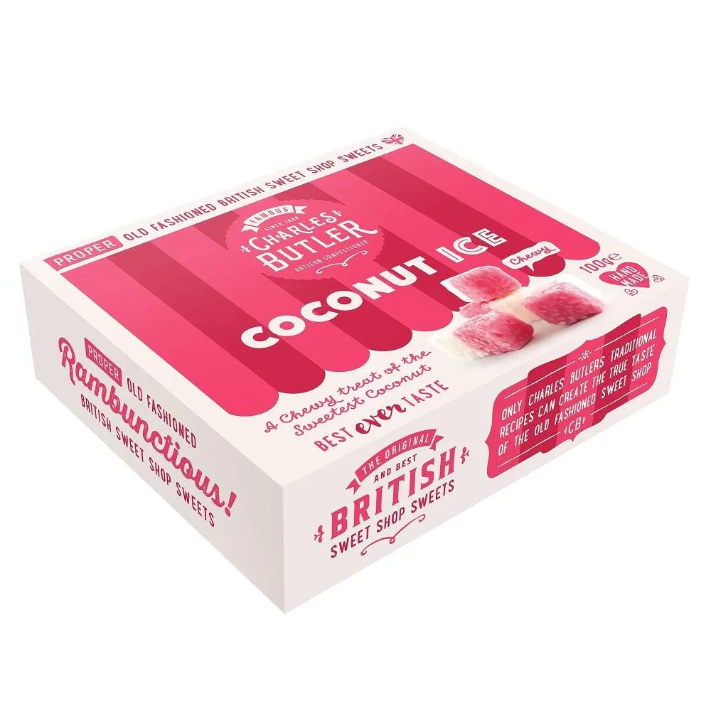 Charles Butler Coconut Ice Box 100g