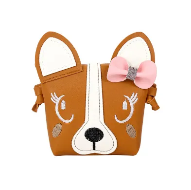 Children's cute cartoon Messenger bag kindergarten men and women baby kids package