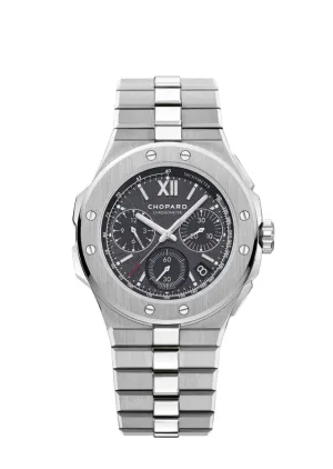 Chopard Alpine Eagle Large XL Chrono Lucent Steel Man's Watch