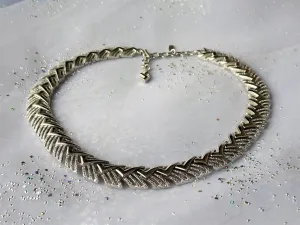 CLASSY Vintage MONET Necklace,Very Princess Margaret The Crown,Day or Evening Necklace,Collectible Vintage Jewelry