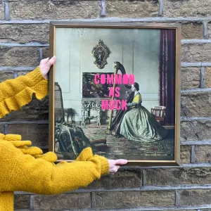 'Common As Muck' Framed Print