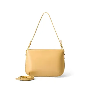 Convertible Leather Shoulder Bag