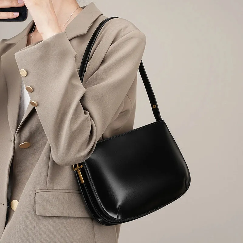 Convertible Leather Shoulder Bag
