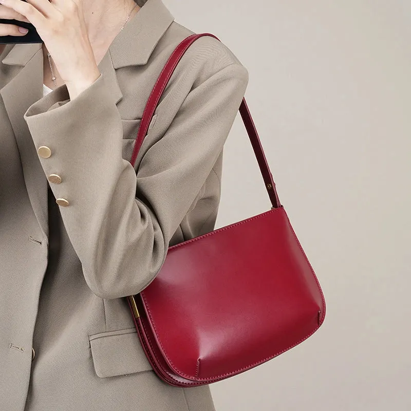 Convertible Leather Shoulder Bag