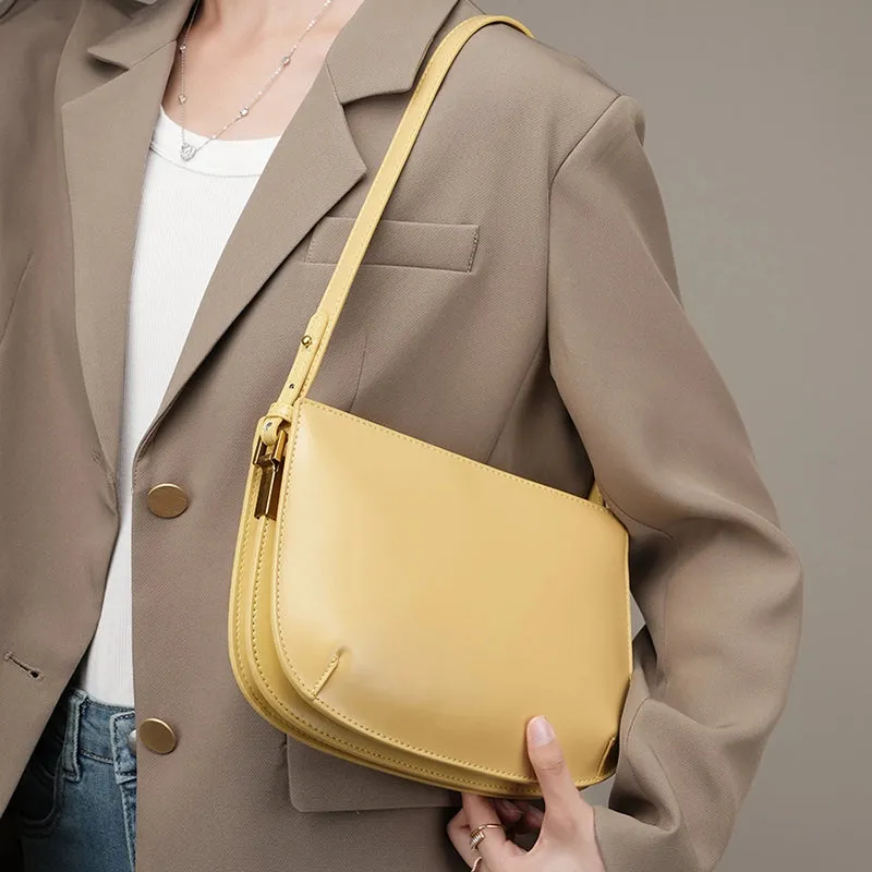 Convertible Leather Shoulder Bag