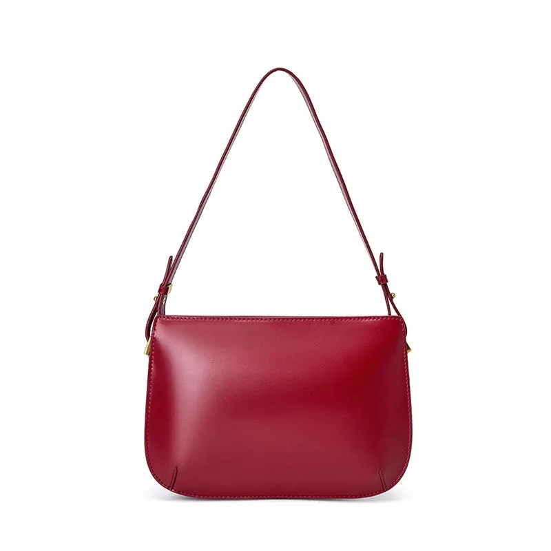 Convertible Leather Shoulder Bag