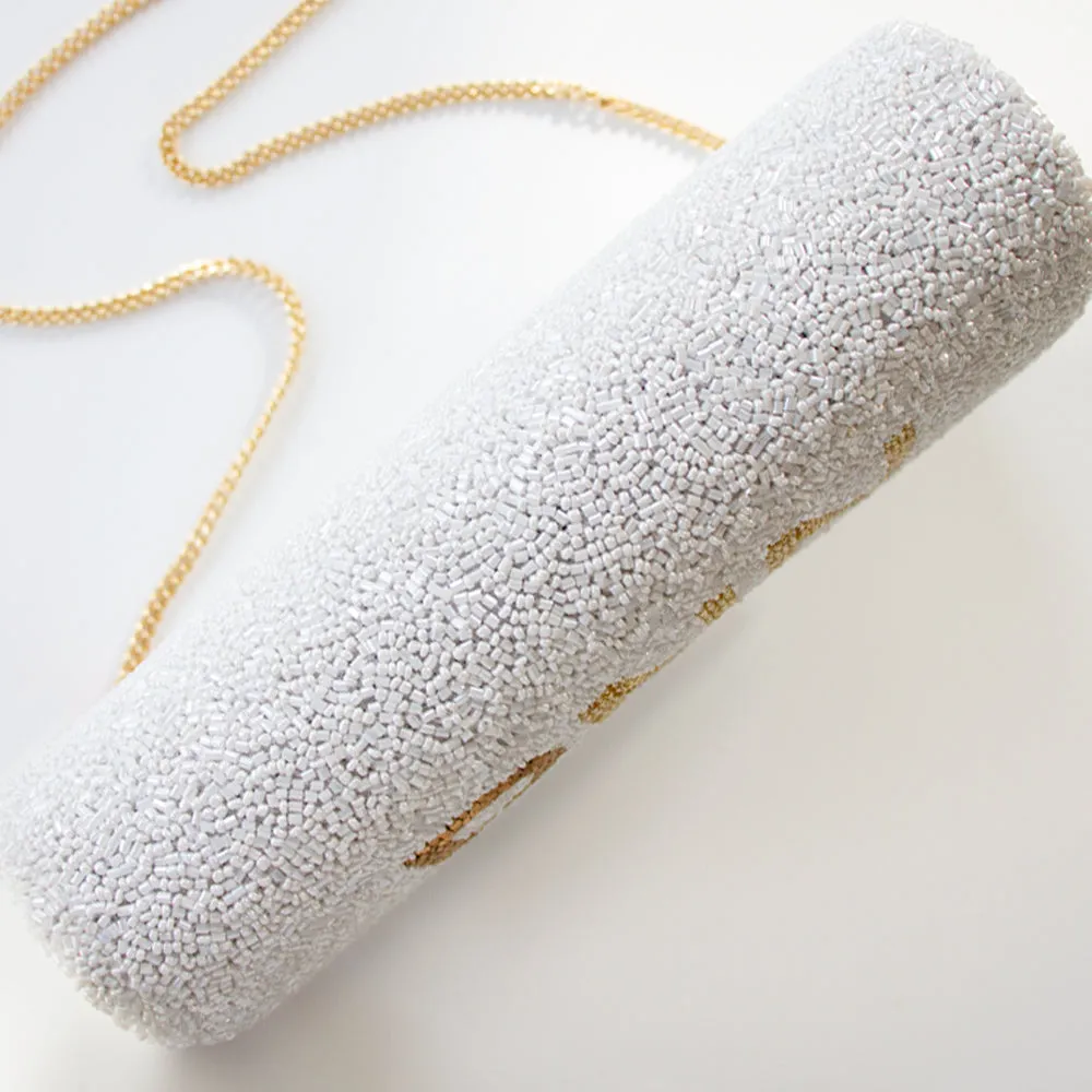 Customized Clutch Purse for Weddings (FOG)