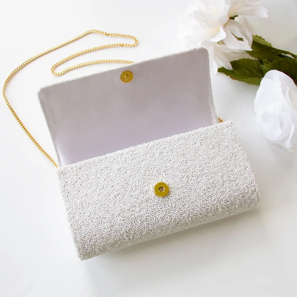 Customized Clutch Purse for Weddings (FOG)