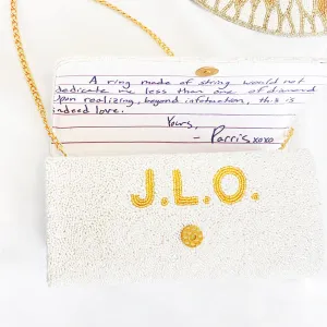 Customized Clutch Purse for Weddings (FOG)