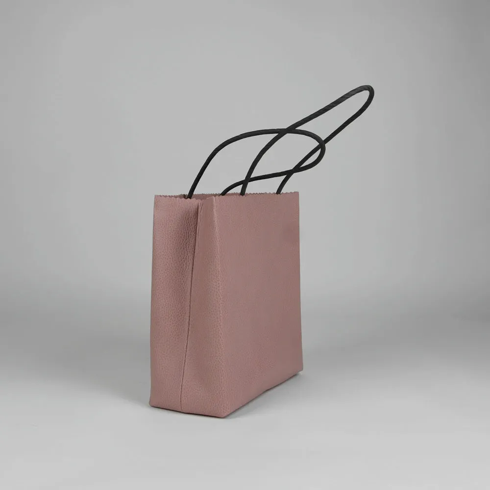 Cute Womens Small Gray Leather Shoulder Tote Bag Small Best Tote Shopper Bag Purse for Ladies