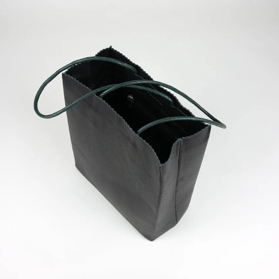 Cute Womens Small Gray Leather Shoulder Tote Bag Small Best Tote Shopper Bag Purse for Ladies