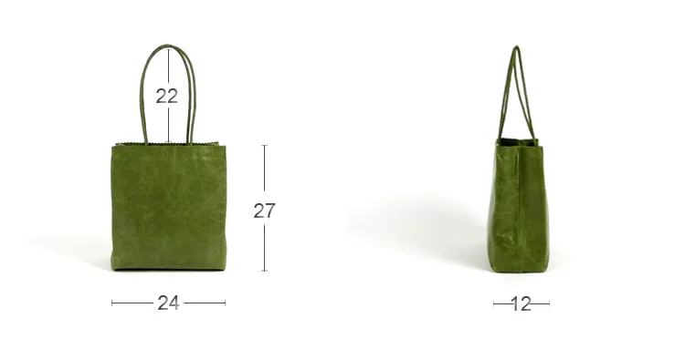 Cute Womens Small Gray Leather Shoulder Tote Bag Small Best Tote Shopper Bag Purse for Ladies
