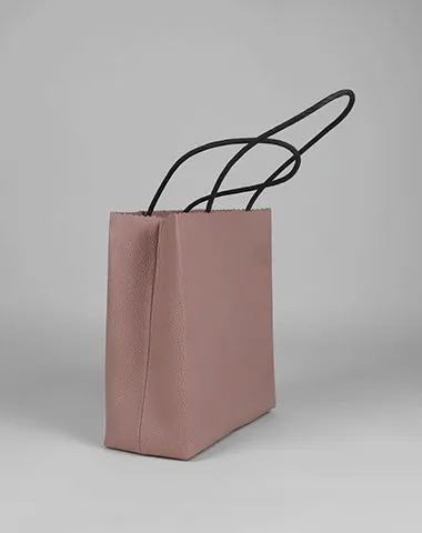 Cute Womens Small Gray Leather Shoulder Tote Bag Small Best Tote Shopper Bag Purse for Ladies
