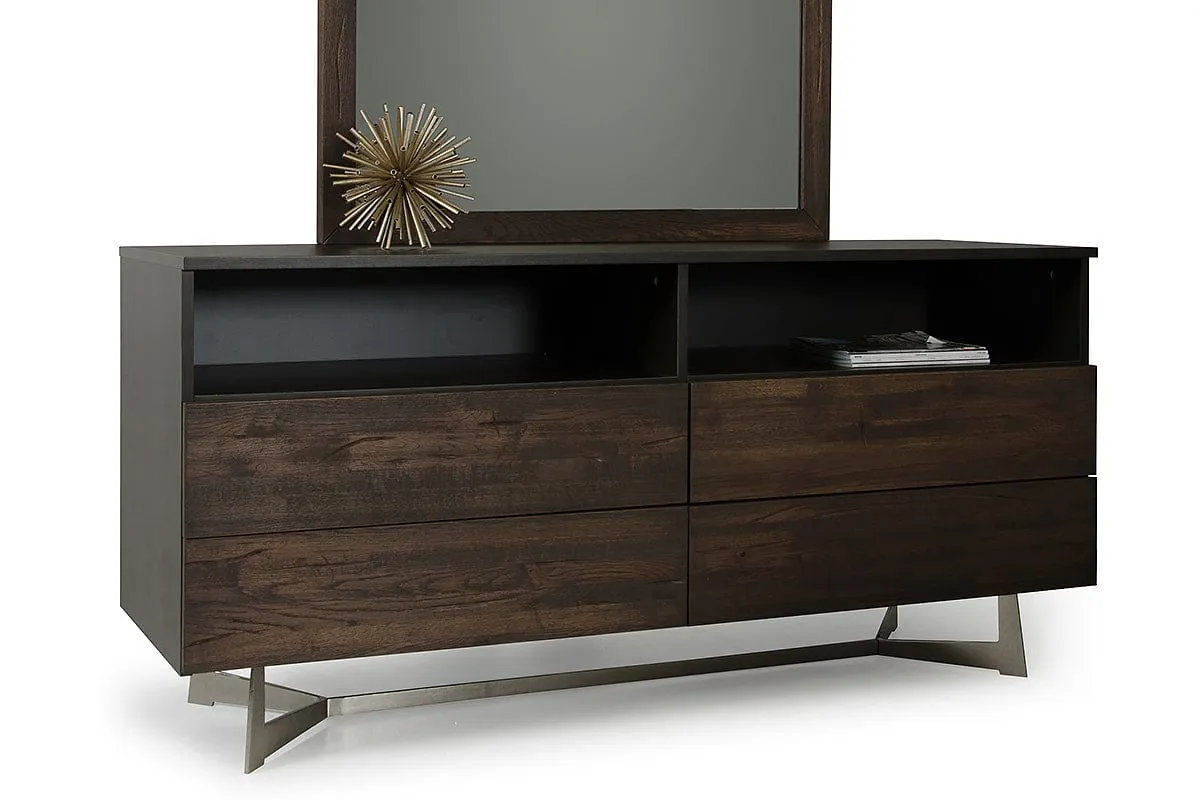 Dark Aged Oak  Dresser Or TV Stand