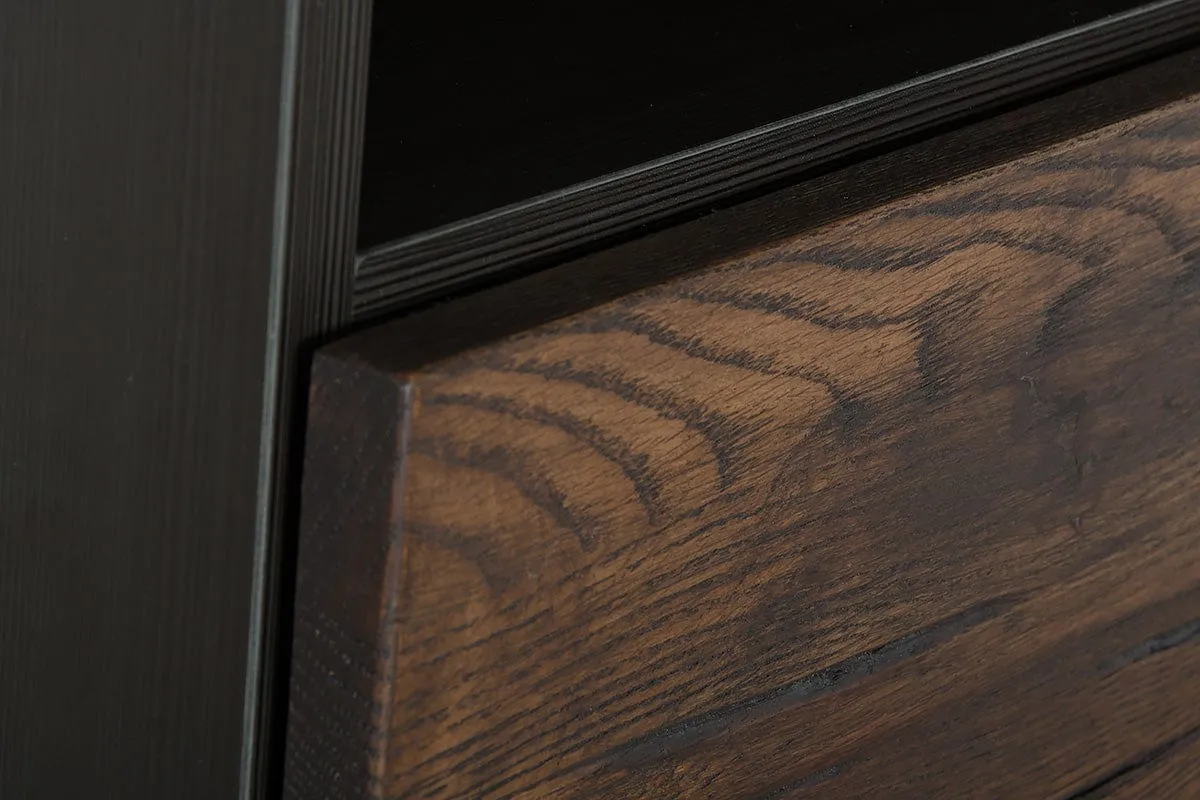 Dark Aged Oak  Dresser Or TV Stand