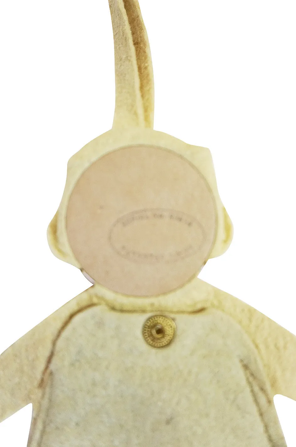 Dated 1928 Felt Hand Painted Babydoll Flapper Bag