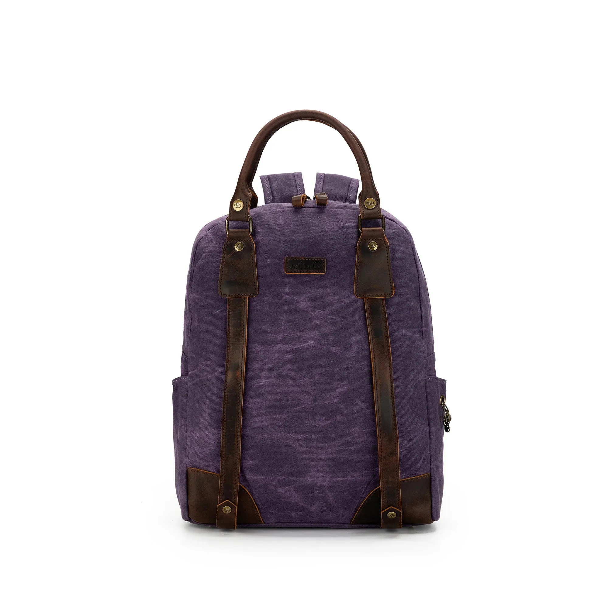 Della Q Maker's Canvas Backpack Craft Bag