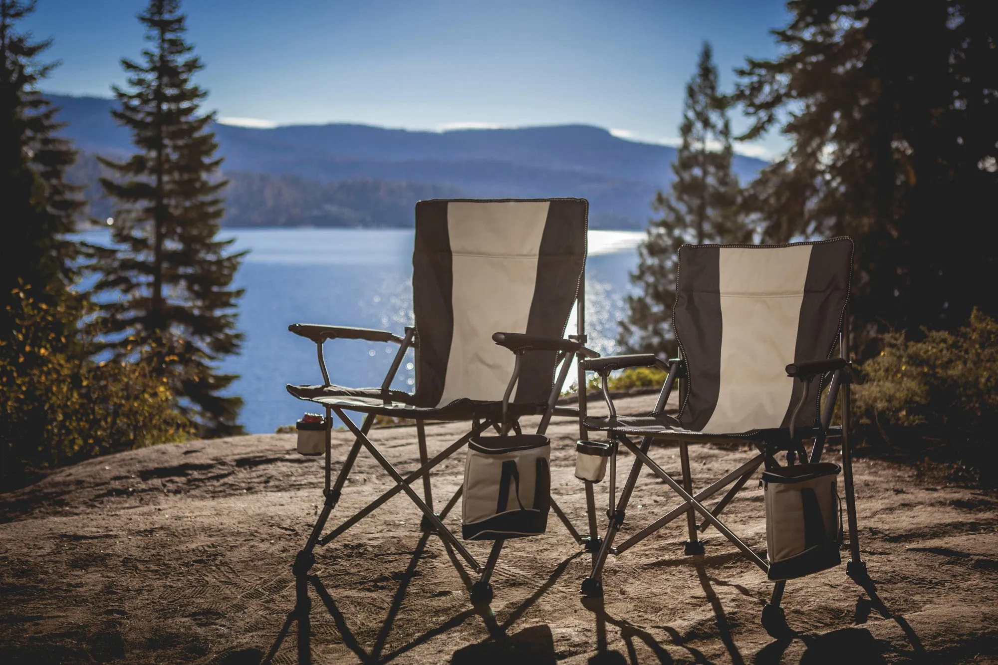 Detroit Lions - Outlander XL Camping Chair with Cooler