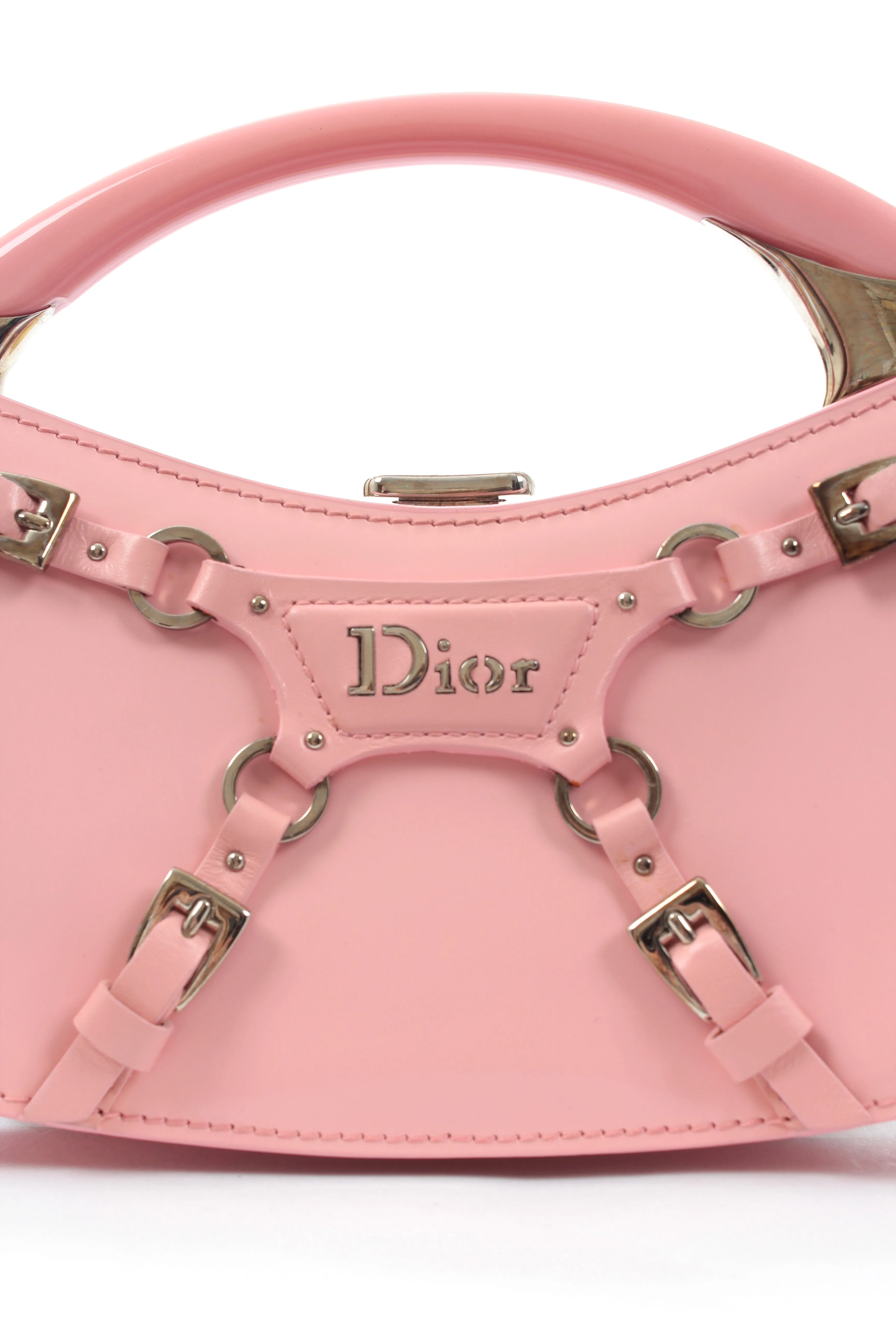 Dior Bondage Leather Clutch Bag