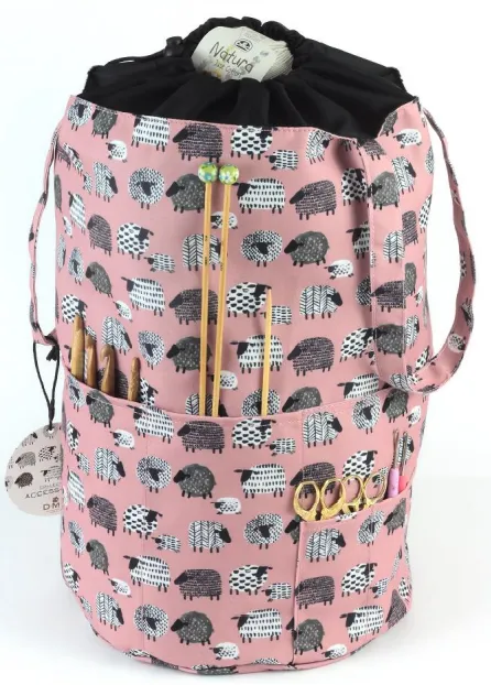 DMC Round Storage Bag - Sheep Collection