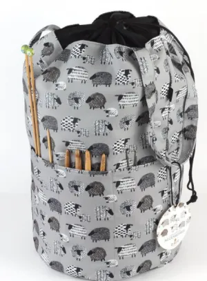 DMC Round Storage Bag - Sheep Collection