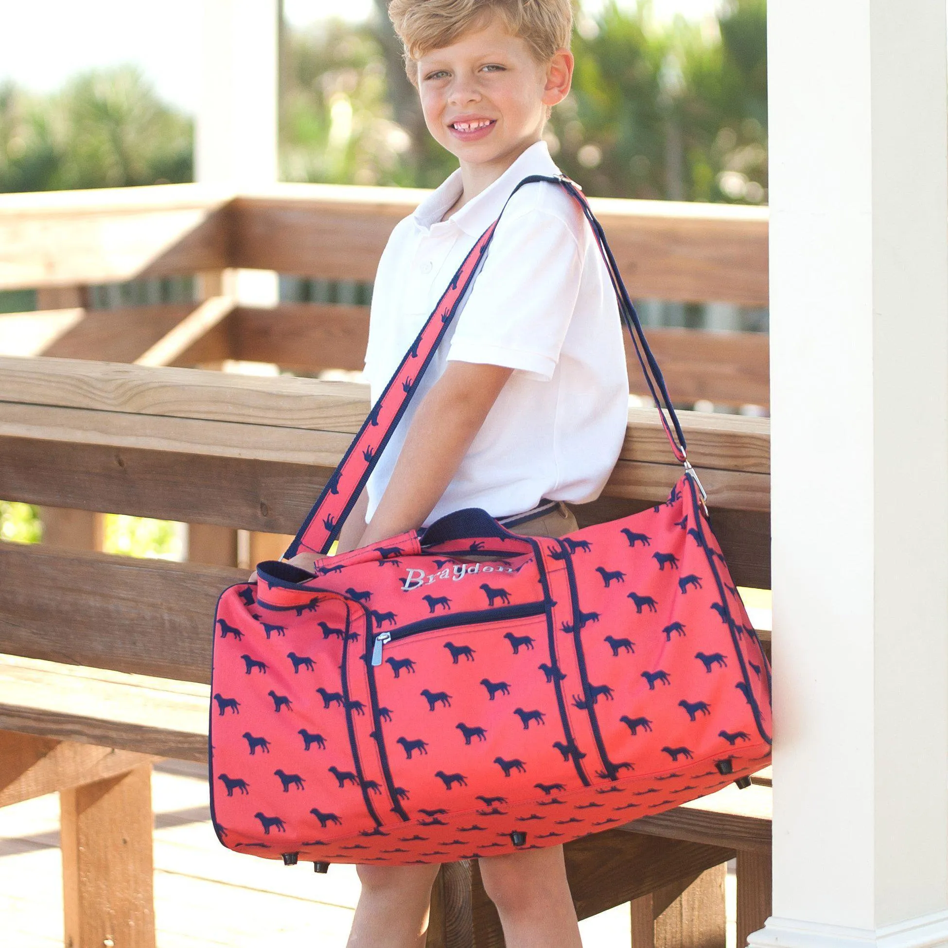 Dog Days Duffel Bag - Personalized