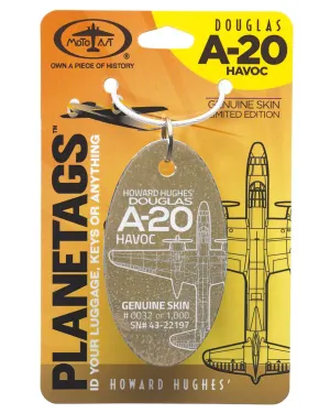 Douglas A-20G Havoc PlaneTag 43-22197
