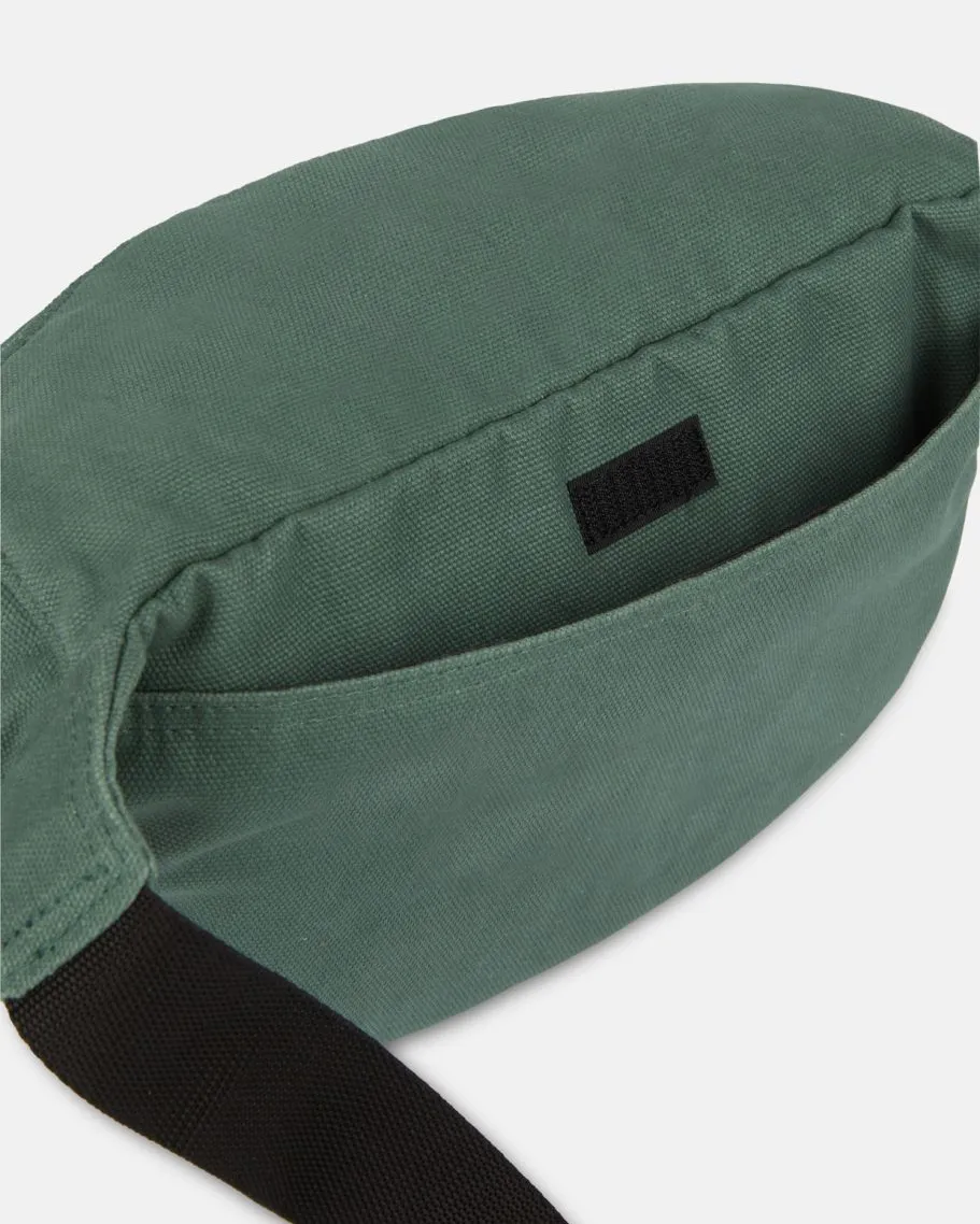 Duck Canvas Cross Body Bag in Dark Forest