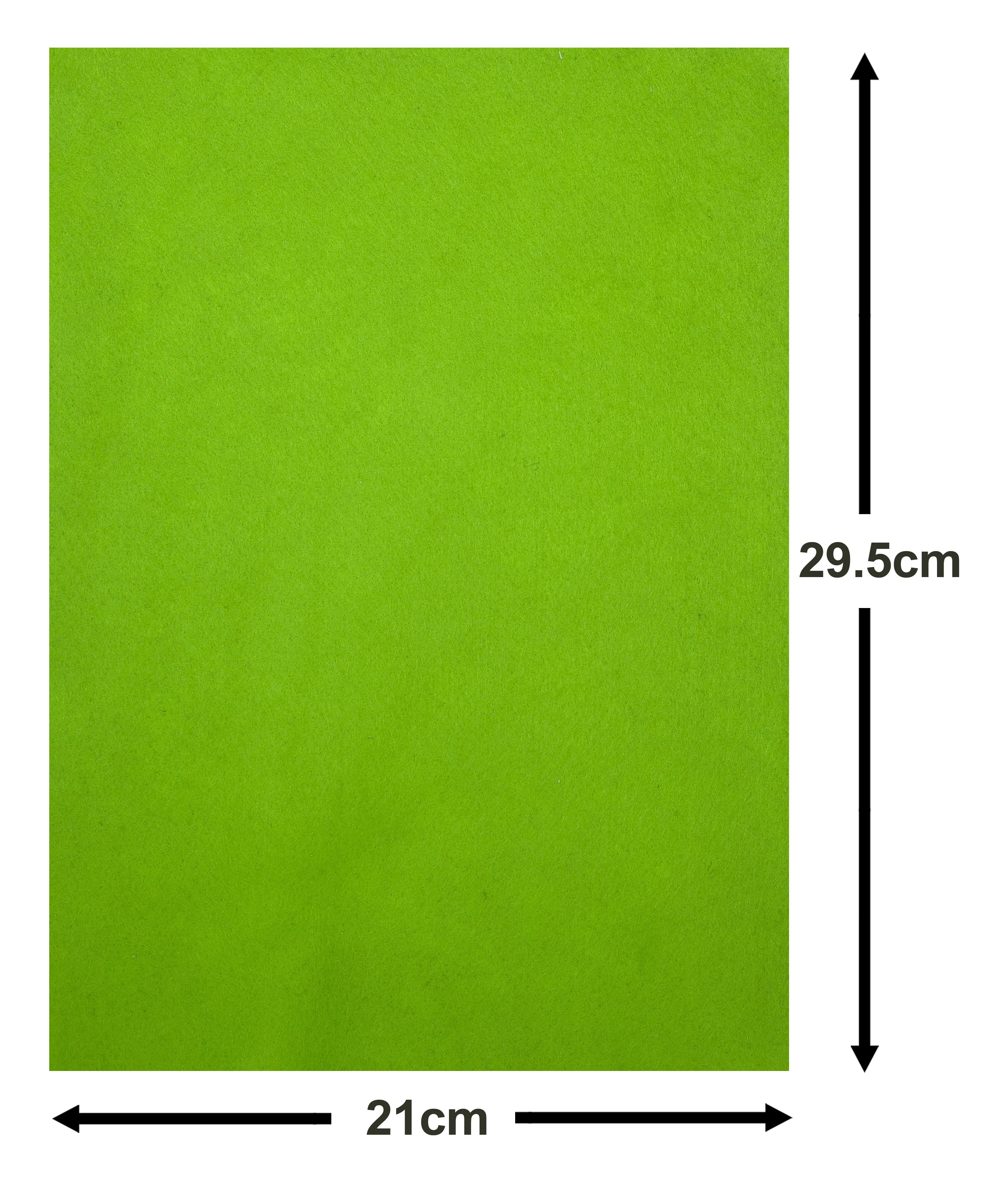 Edukit Acrylic Felt Pack of 15 A4 sheets - 15 assorted colours