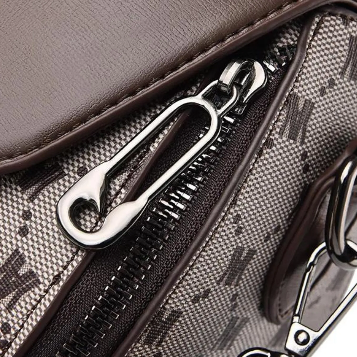 Elegant Monogram Shoulder Bag