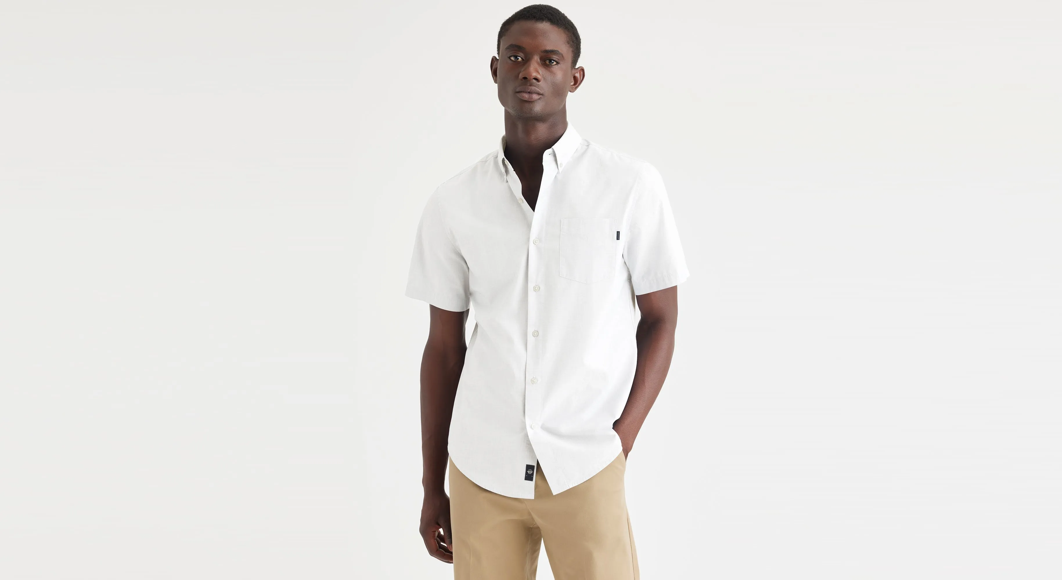 Essential Button-Up Shirt, Classic Fit