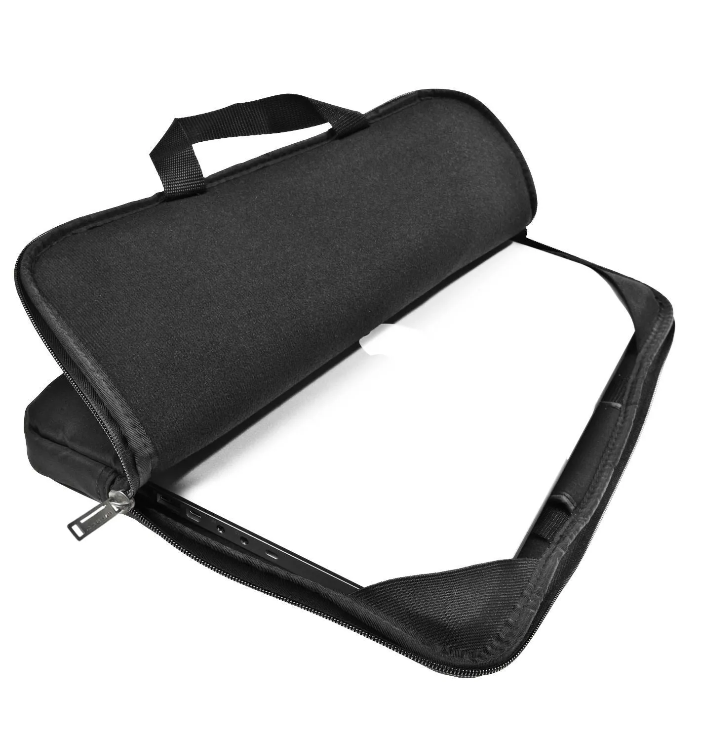 Everki Commute Laptop Sleeve 11.6'', Advanced Memory Foam for Added Protection, Soft Anti-scratch Inner Lining. Front Stash Pocket, Stow-away Carrying Handles