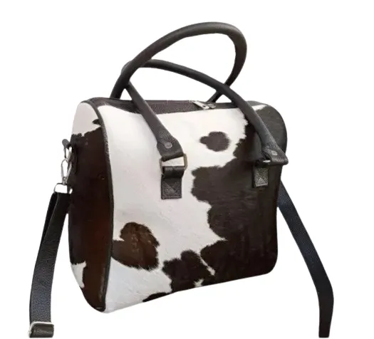 Exquisite Cowhide Leather Large Shoulder Bag For Women Office Bag