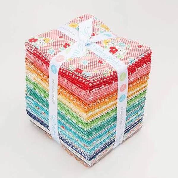 Fabric, Farm Girl Vintage Fat Quarter Bundle by Lori Holt for Riley Blake Designs