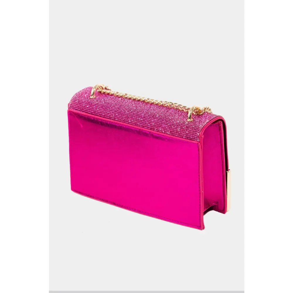 Fame Rhinestone Crossbody Bag Elevates Luxury Fashion for Women
