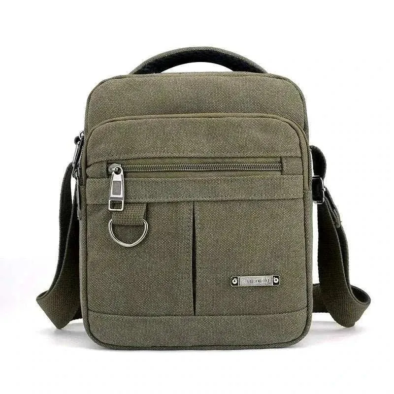 Fashion Mens Canvas POUCH - Stylish & Durable Bag for Men - MSB002