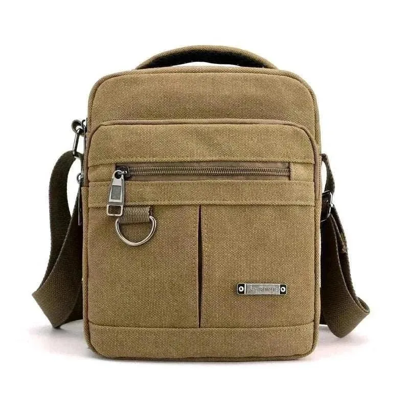 Fashion Mens Canvas POUCH - Stylish & Durable Bag for Men - MSB002