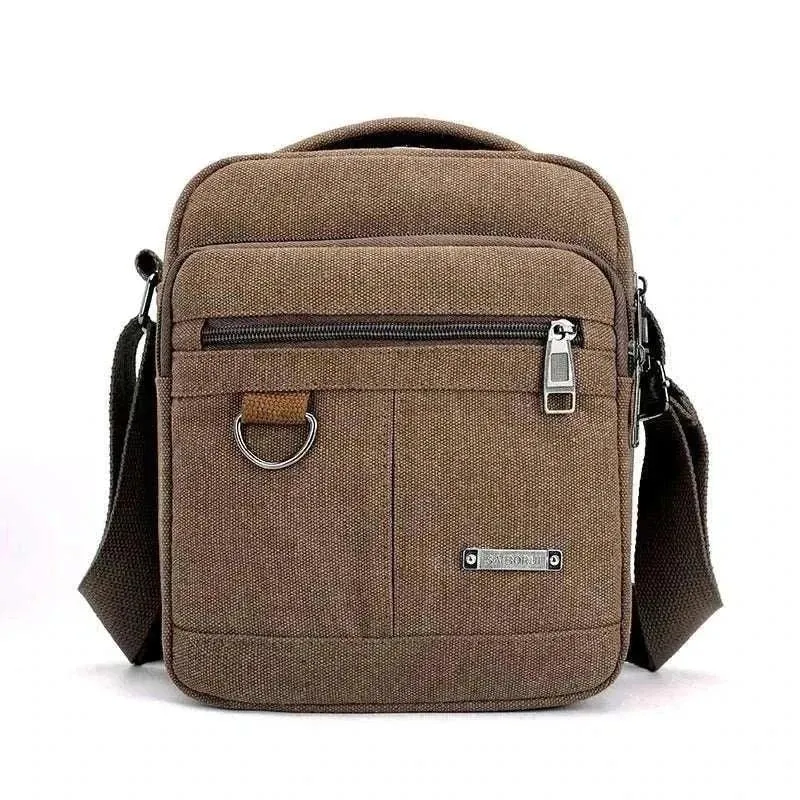 Fashion Mens Canvas POUCH - Stylish & Durable Bag for Men - MSB002