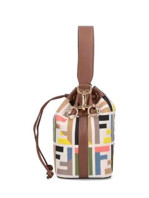 Fendi Women "Mon Tresor" Mini Bucket Bag