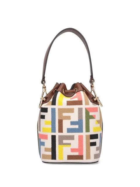 Fendi Women "Mon Tresor" Mini Bucket Bag