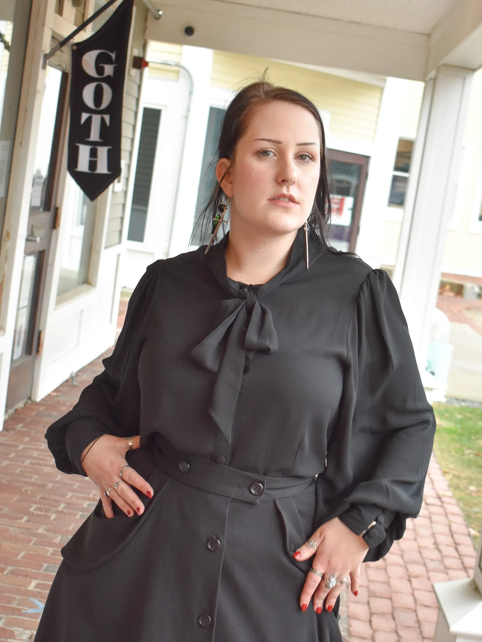 Floaty Sheer Gwen Blouse
