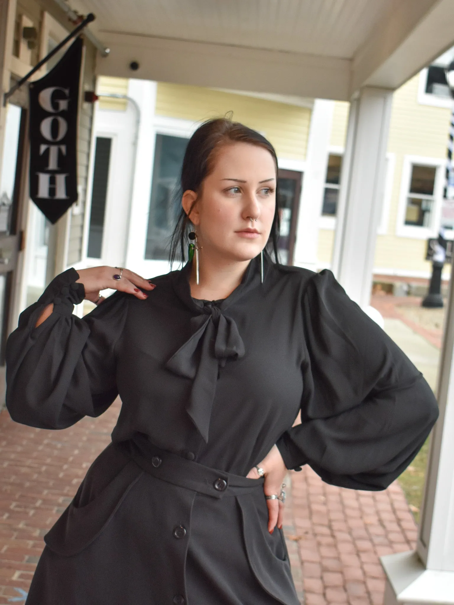 Floaty Sheer Gwen Blouse