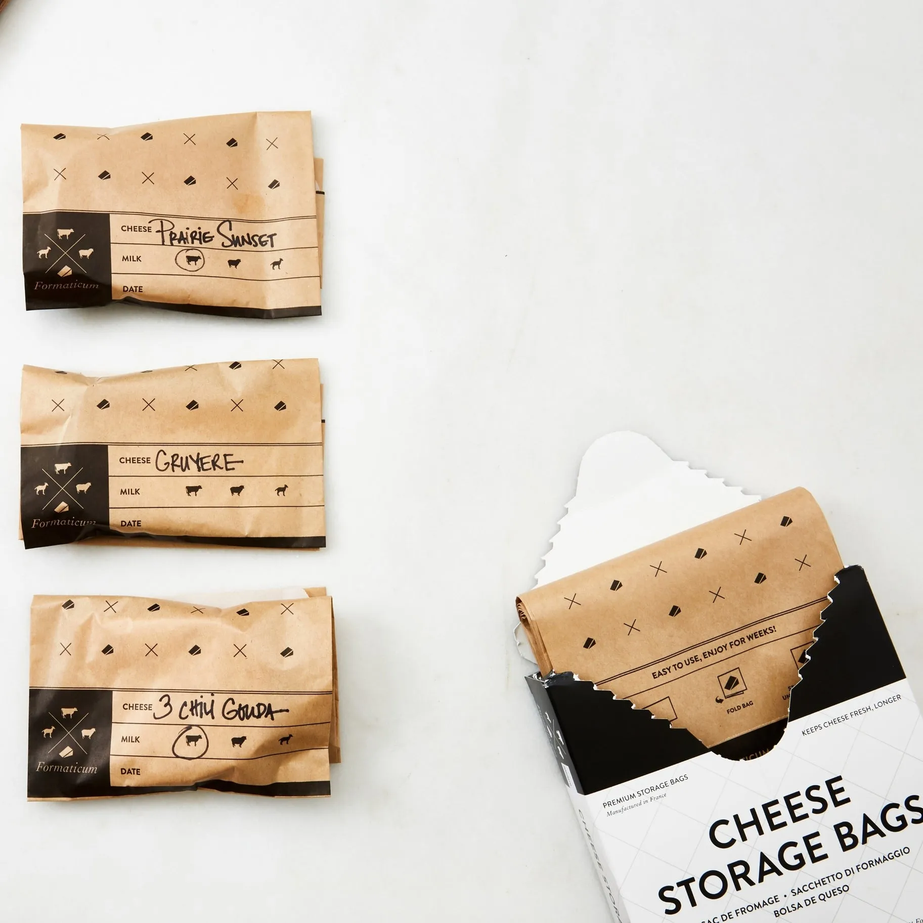 Formaticum Cheese Storage Bags - 15 PC