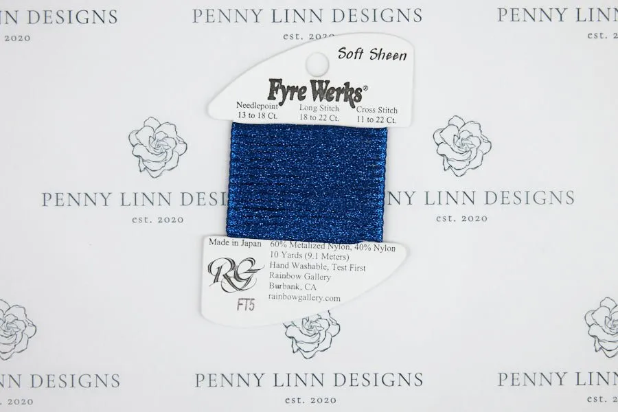 Fyre Werks Soft Sheen FT5 Navy Blue