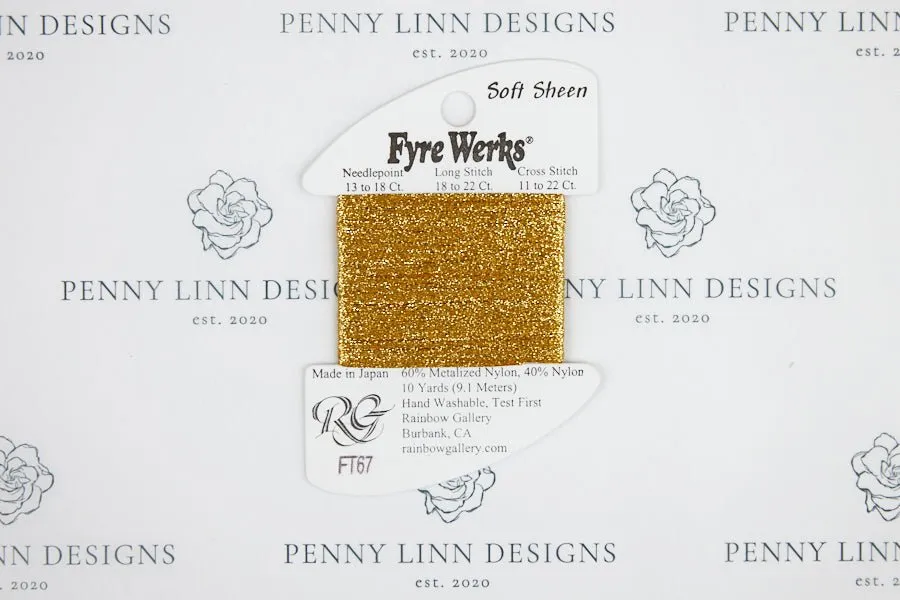 Fyre Werks Soft Sheen FT67 Inca Gold